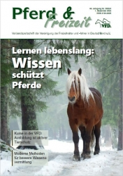 Verbandsmagazin “Pferd & Freizeit” auch online einsehbar
