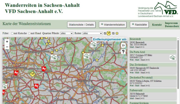 Neues Portal für Wanderreitstationen: Wanderpfer.de